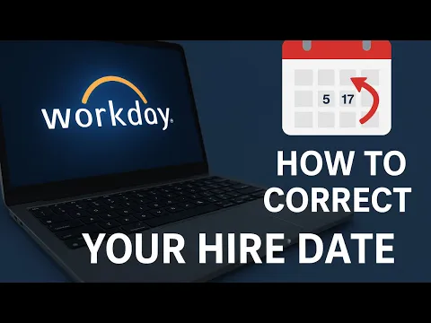How to Change Hire Date / Joining Date in Workday