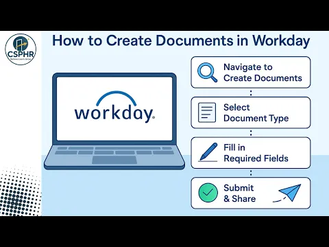 Step-by-Step: How to Generate Documents in Workday